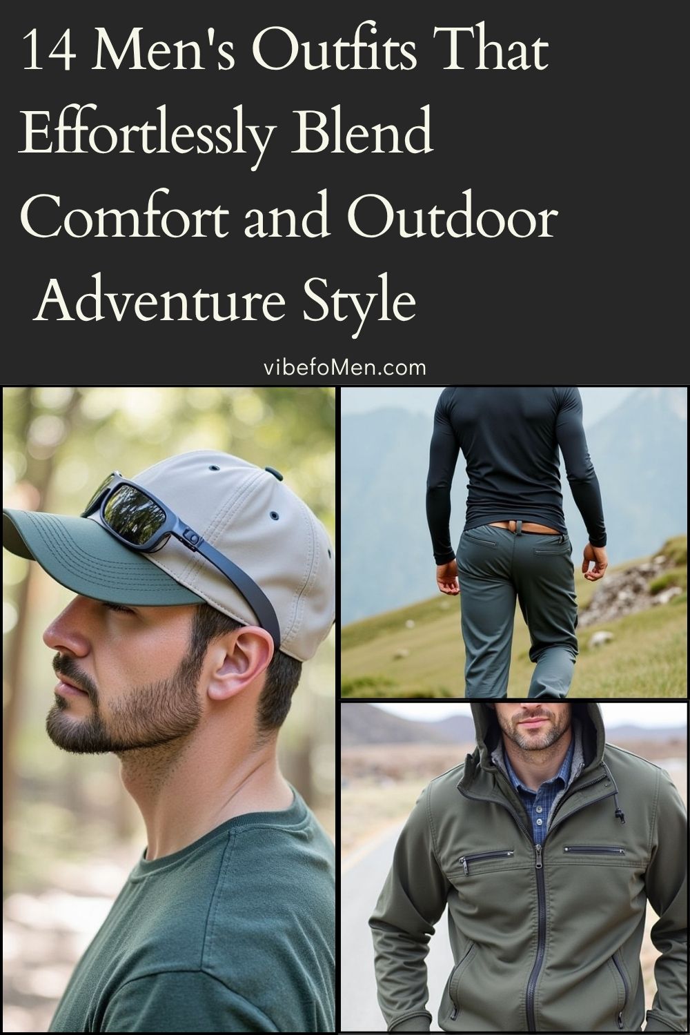 Men's Outfits That Effortlessly Blend Comfort and Outdoor Adventure