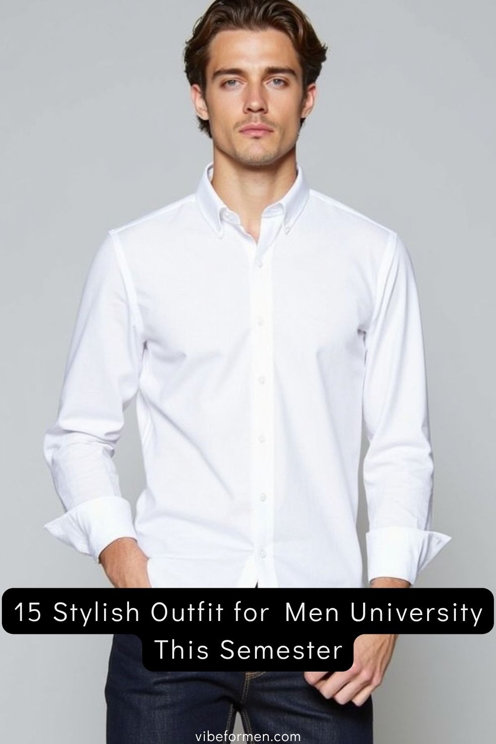 Stylish Outfit for Men University This Semester