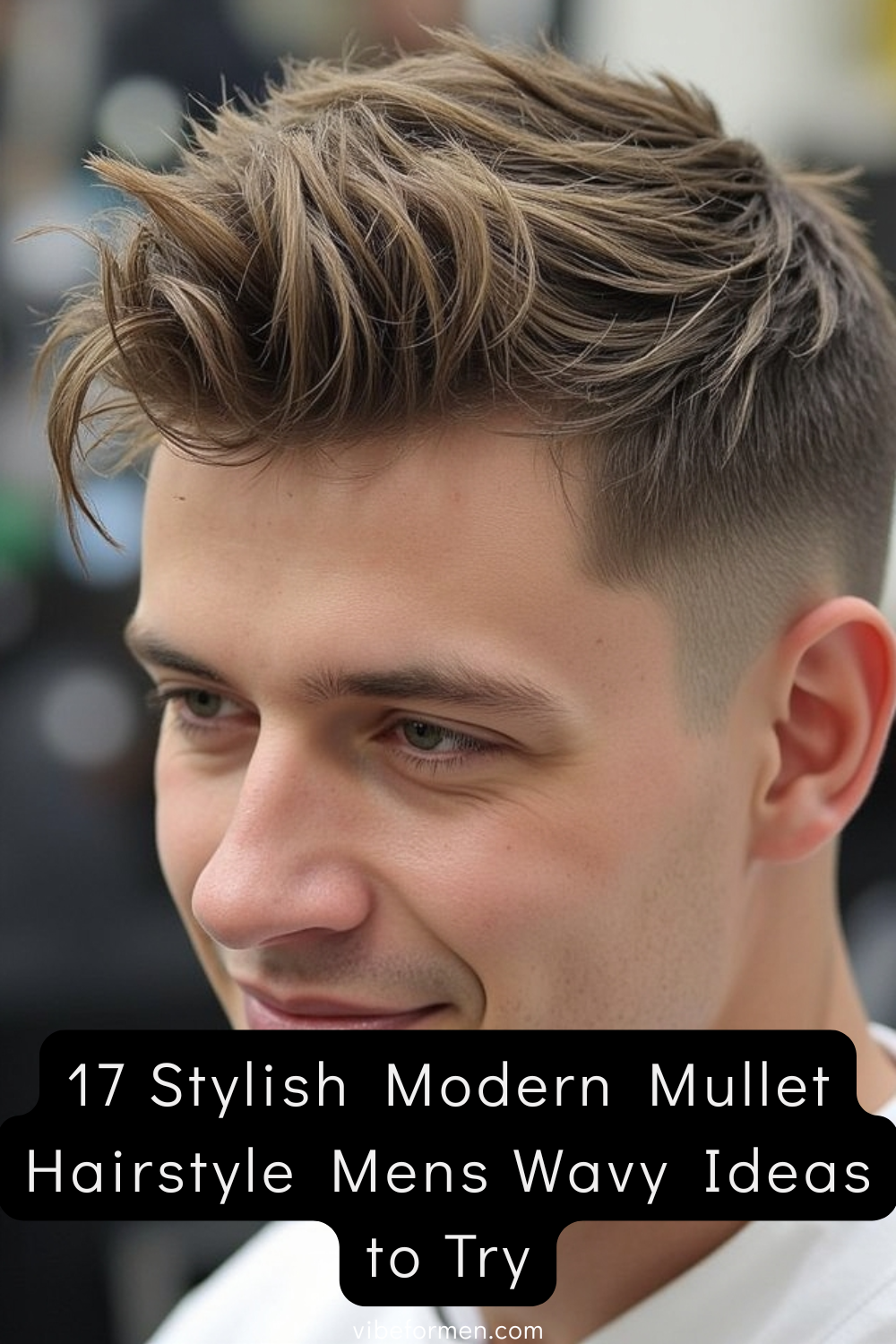 Stylish Modern Mullet Hairstyle Mens Wavy Ideas to Try