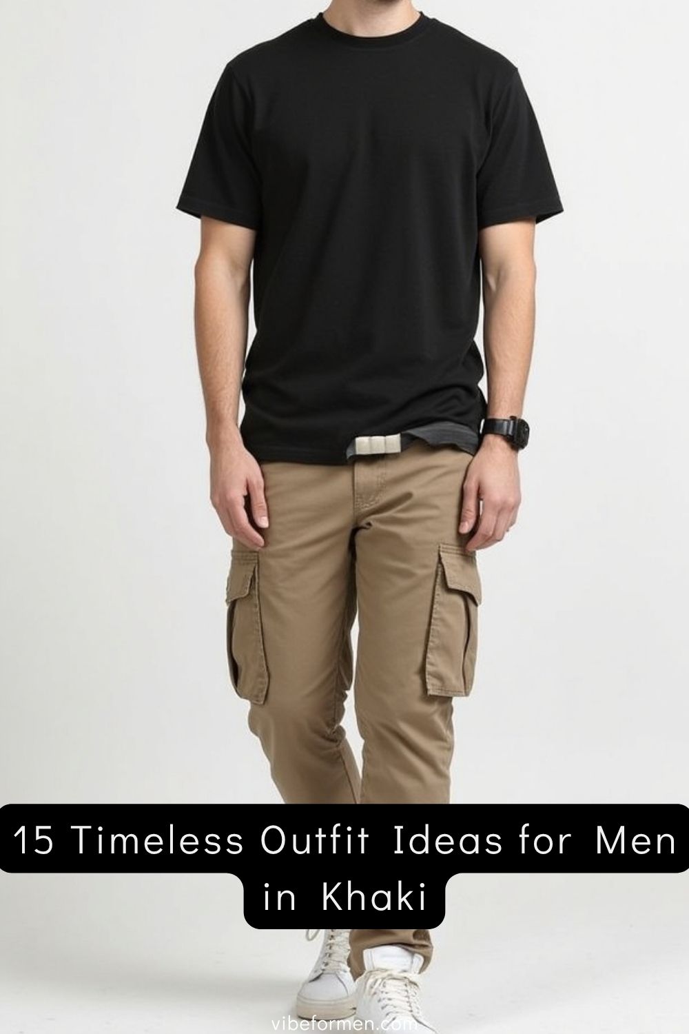Timeless Outfit Ideas for Men in Khaki