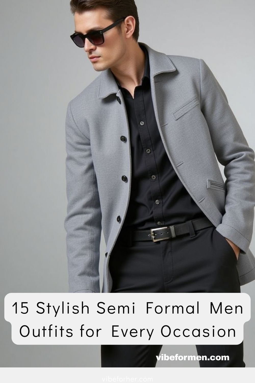 Stylish Semi Formal Men Outfits for Every Occasion