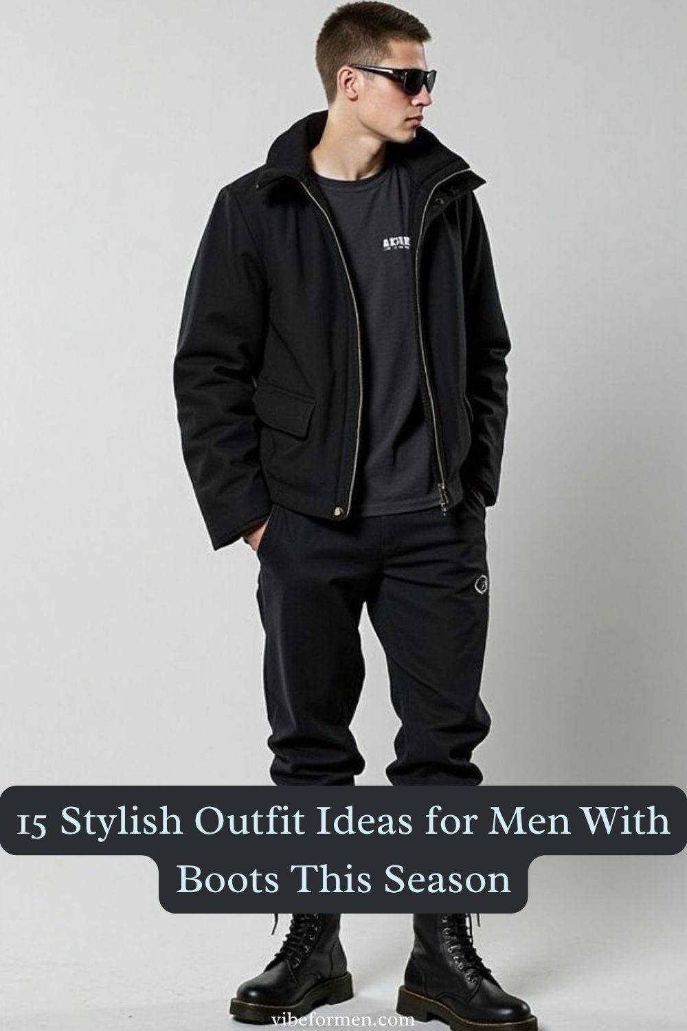 Stylish Outfit Ideas for Men With Boots This Season