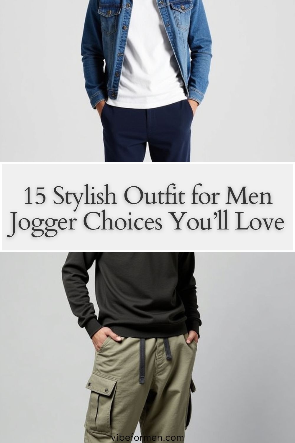 Stylish Outfit for Men Jogger Choices You'll Love