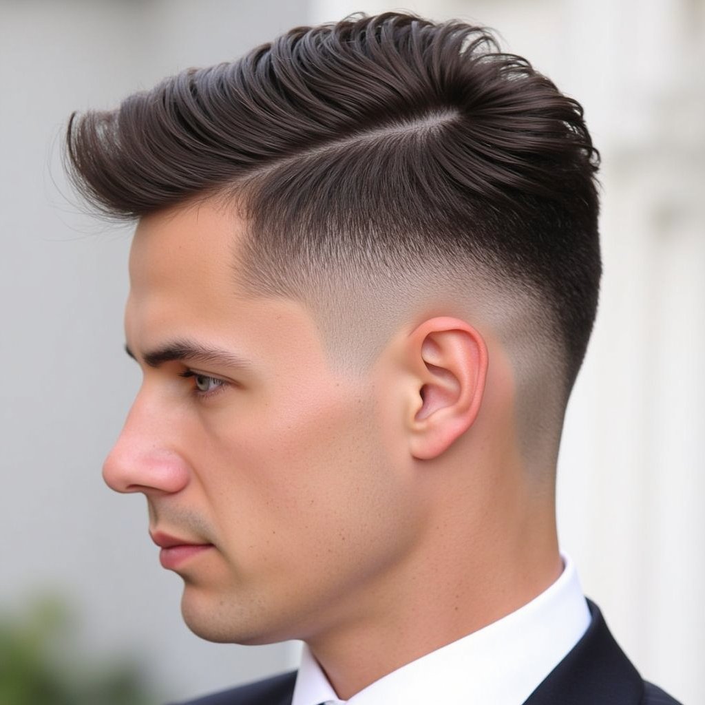 The Mid-Length Slick Back