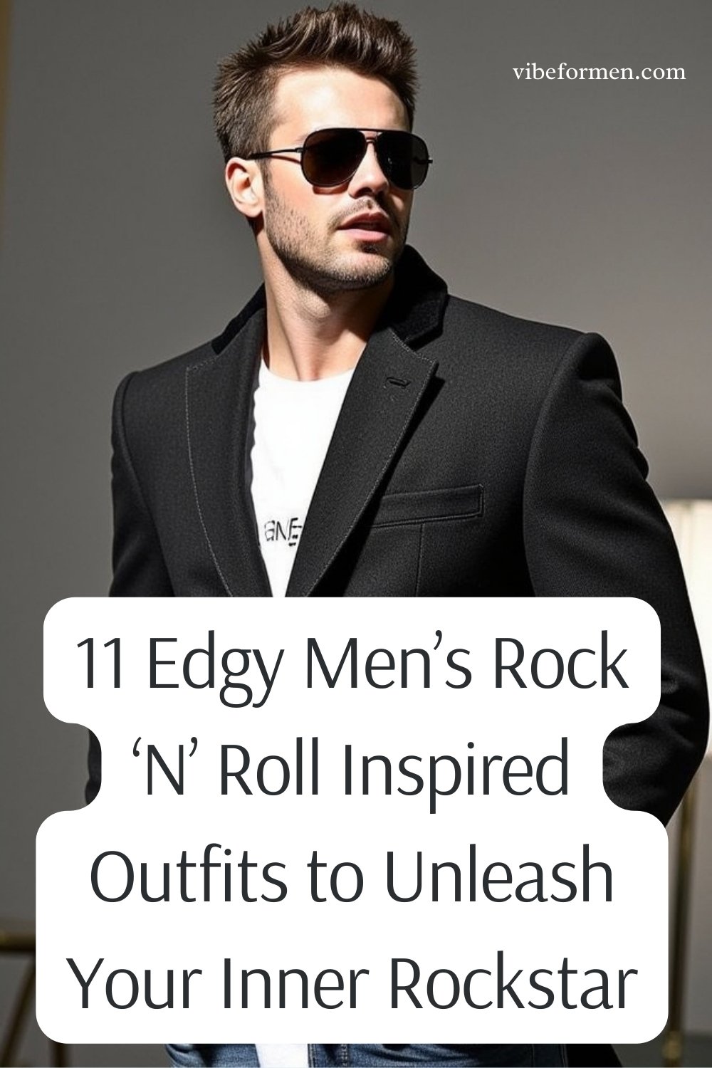 Edgy Men’s Rock ‘N’ Roll Inspired Outfits to Unleash Your Inner Rockstar