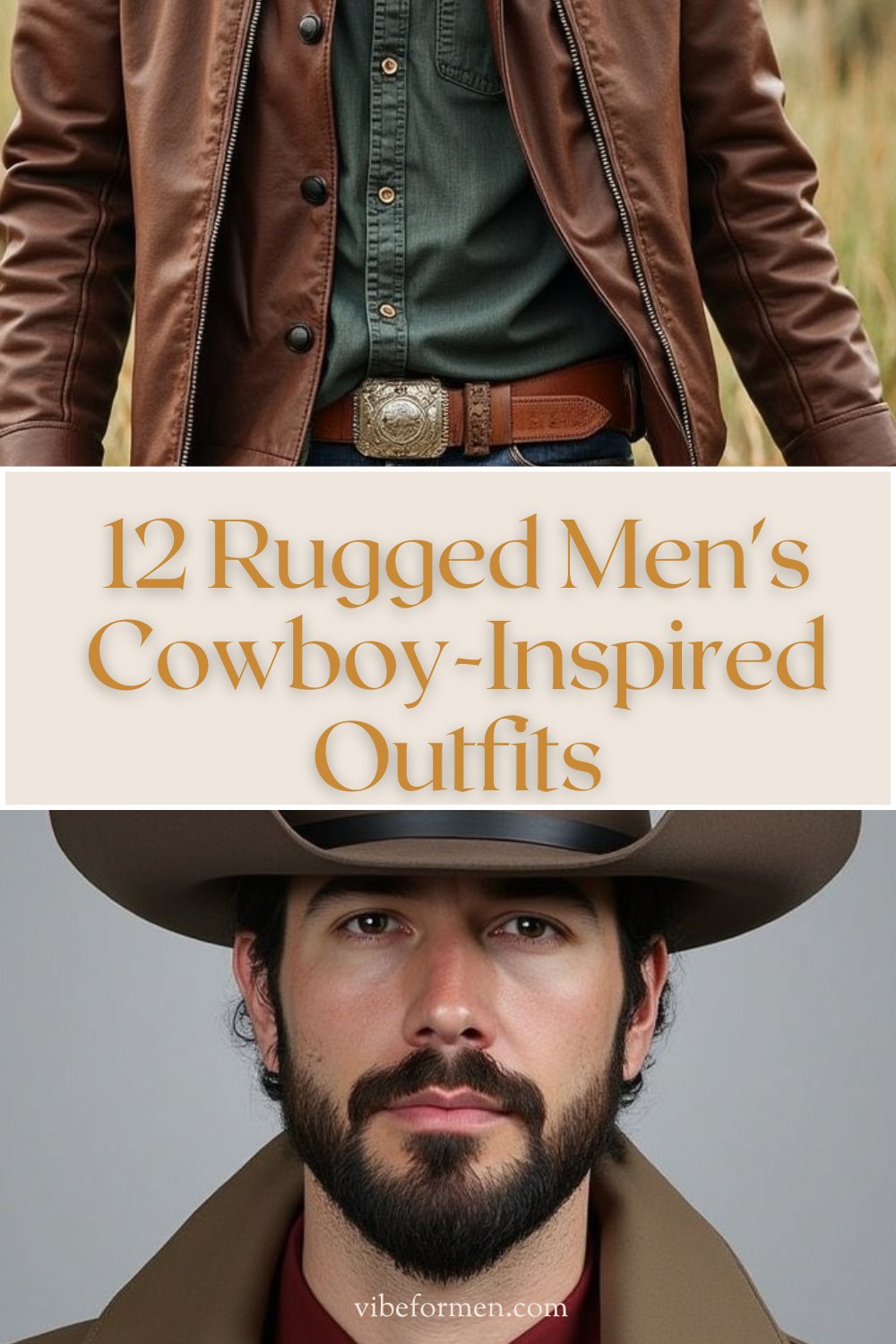 Rugged Men's Cowboy-Inspired Outfits for a Modern Western Vibe