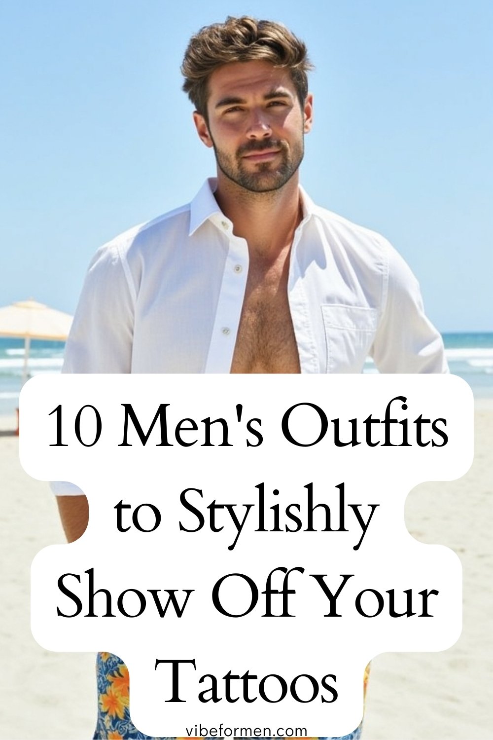 Men's Outfits to Stylishly Show Off Your Tattoos This Summer