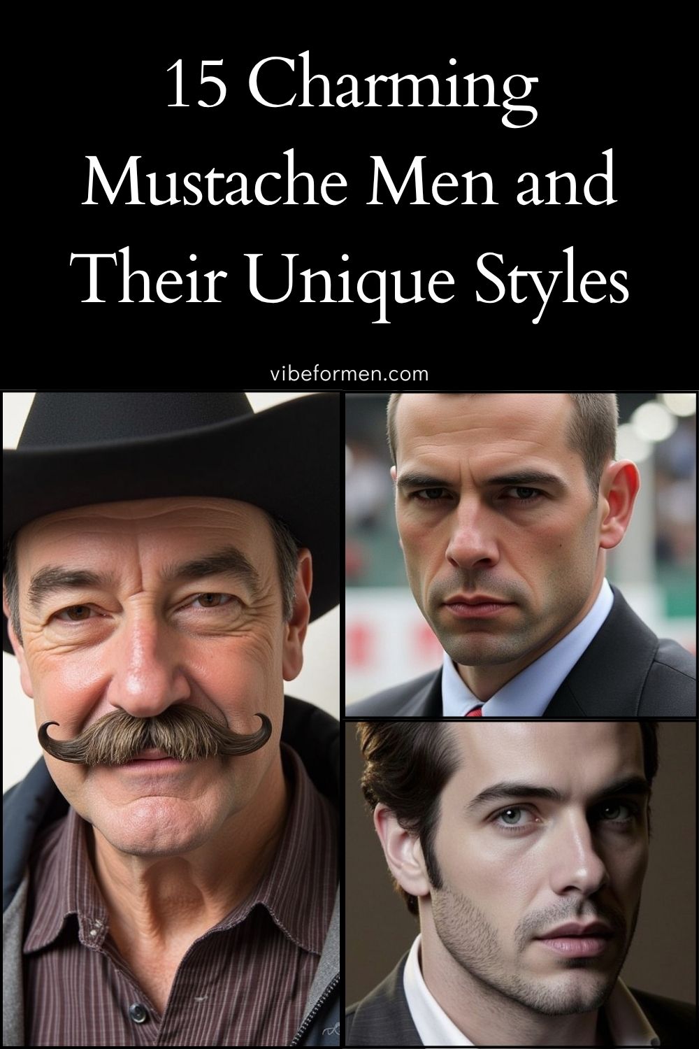 15 Charming Mustache Men and Their Unique Styles