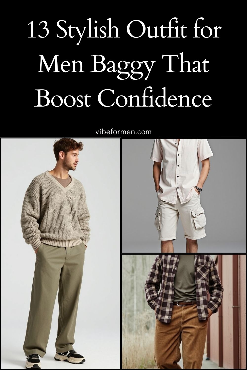 13 Stylish Outfit for Men Baggy That Boost Confidence