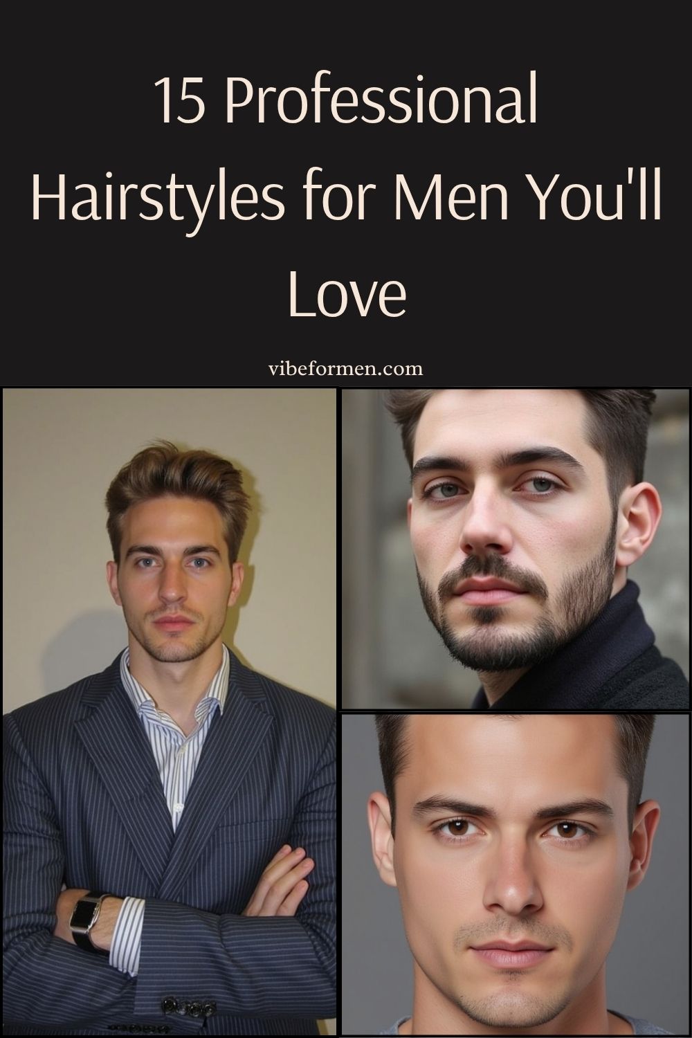 Professional Hairstyles for Men You'll Love