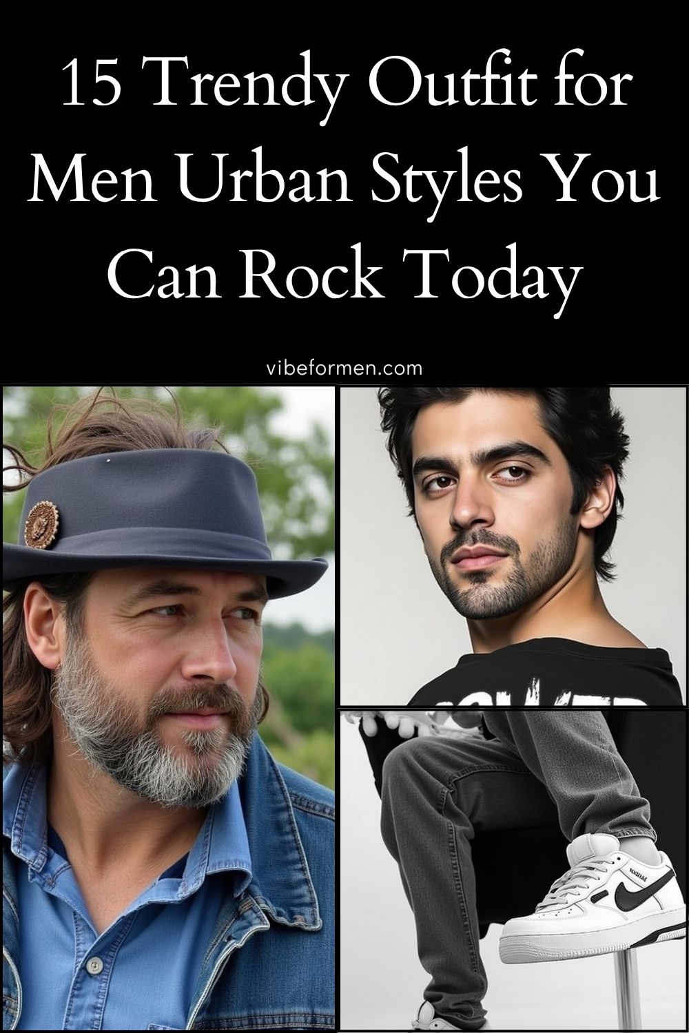 Trendy Outfit for Men Urban Styles You Can Rock Today