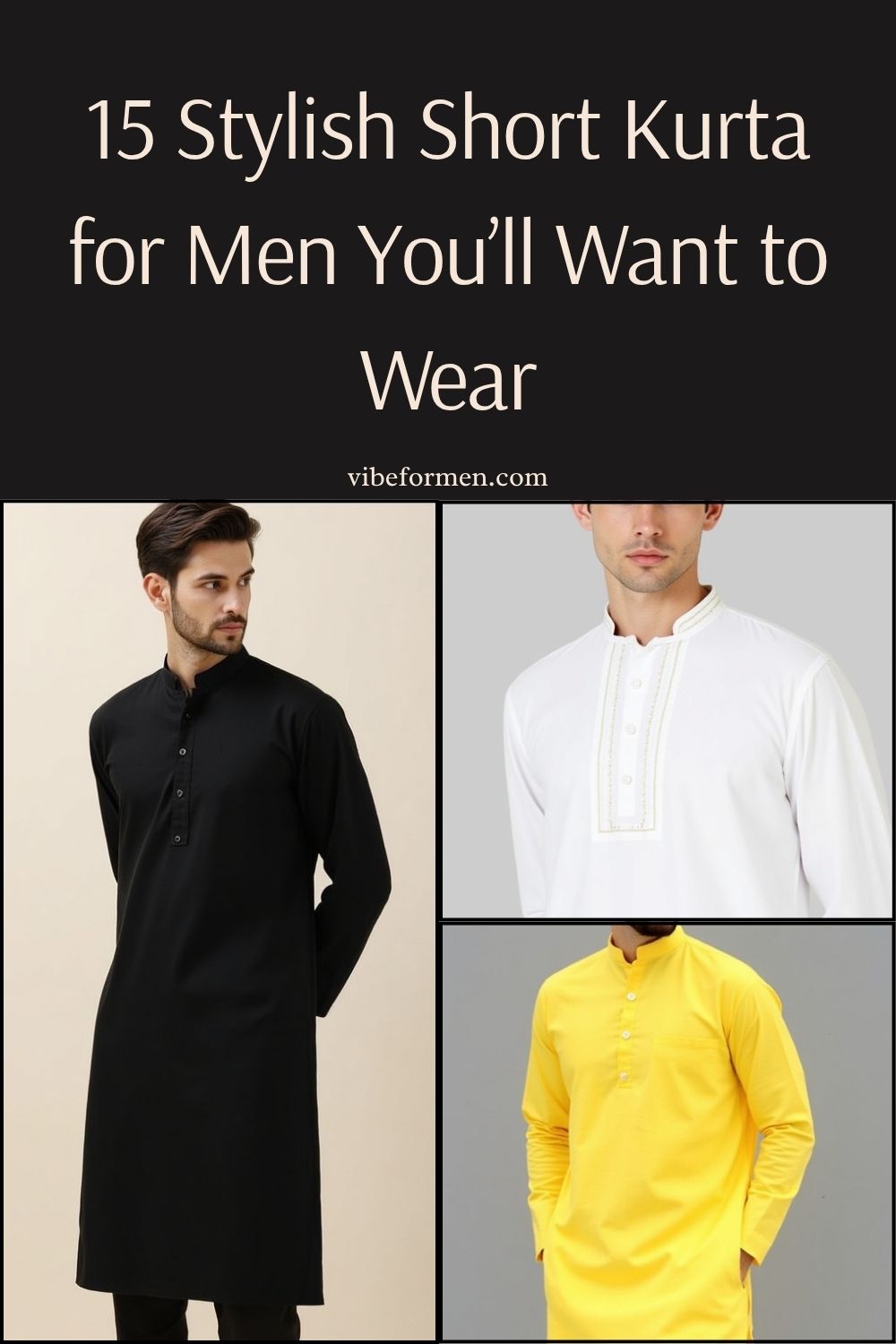 Stylish Short Kurta for Men You’ll Want to Wear