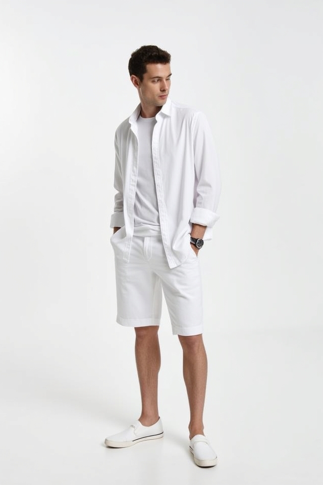 all white summer sophistication