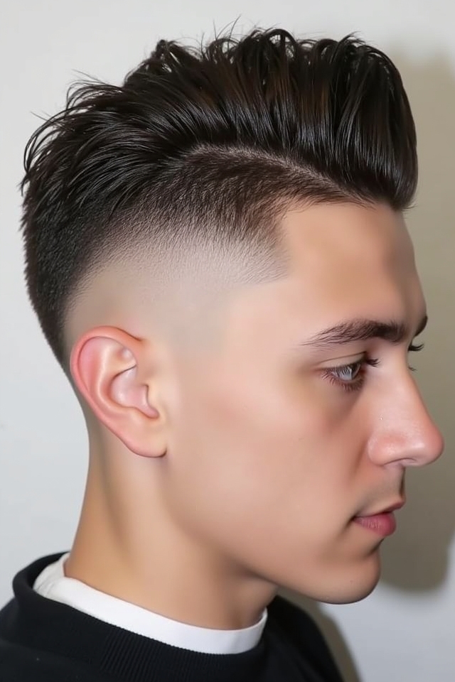 angular mid taper fade