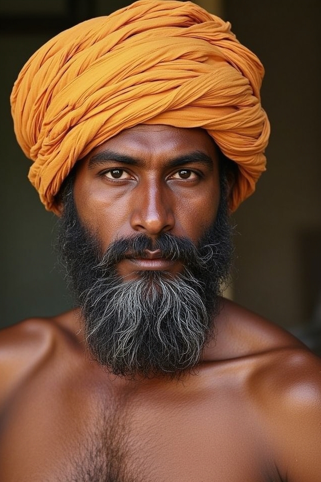 asymmetrical overlapping indian tunic