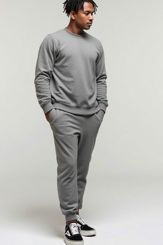 athleisure vibes sneakers sweatpants