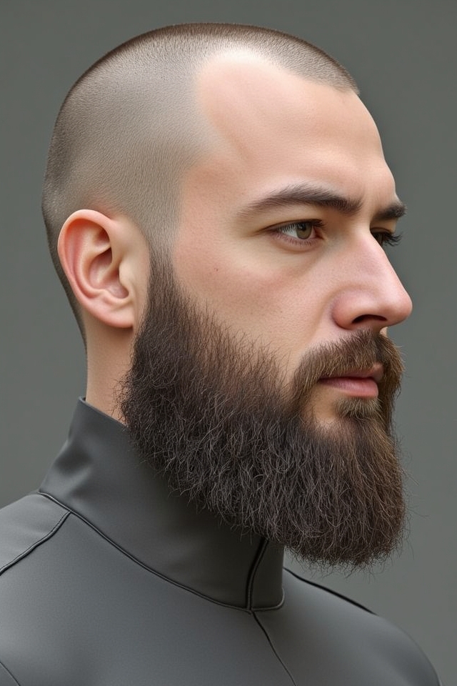 bold buzz cut comeback