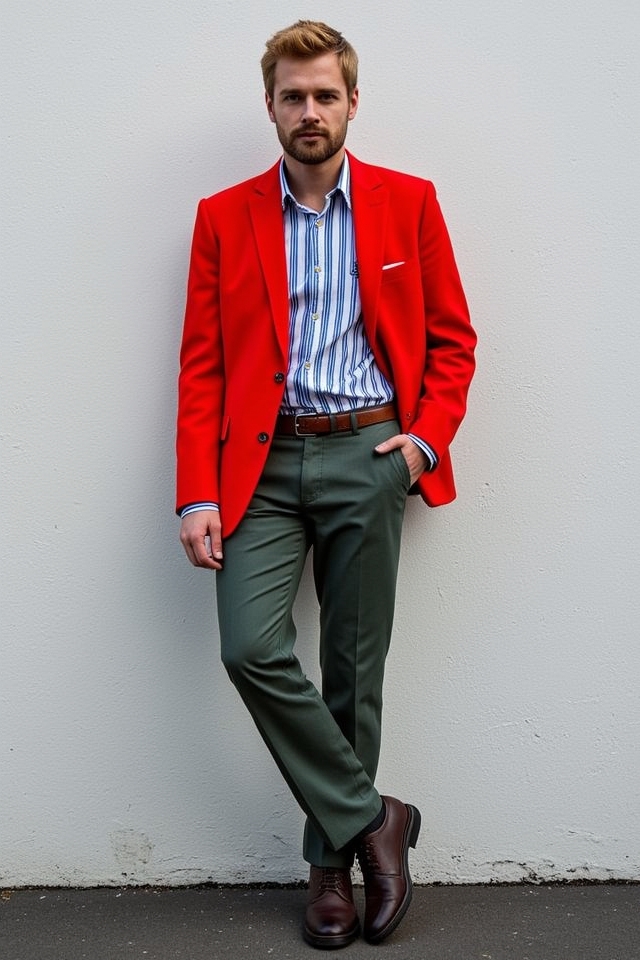 bold contrasting color pairs