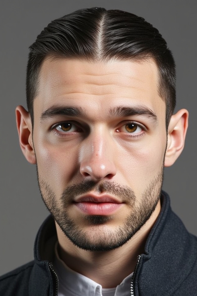 bold disconnected undercut style