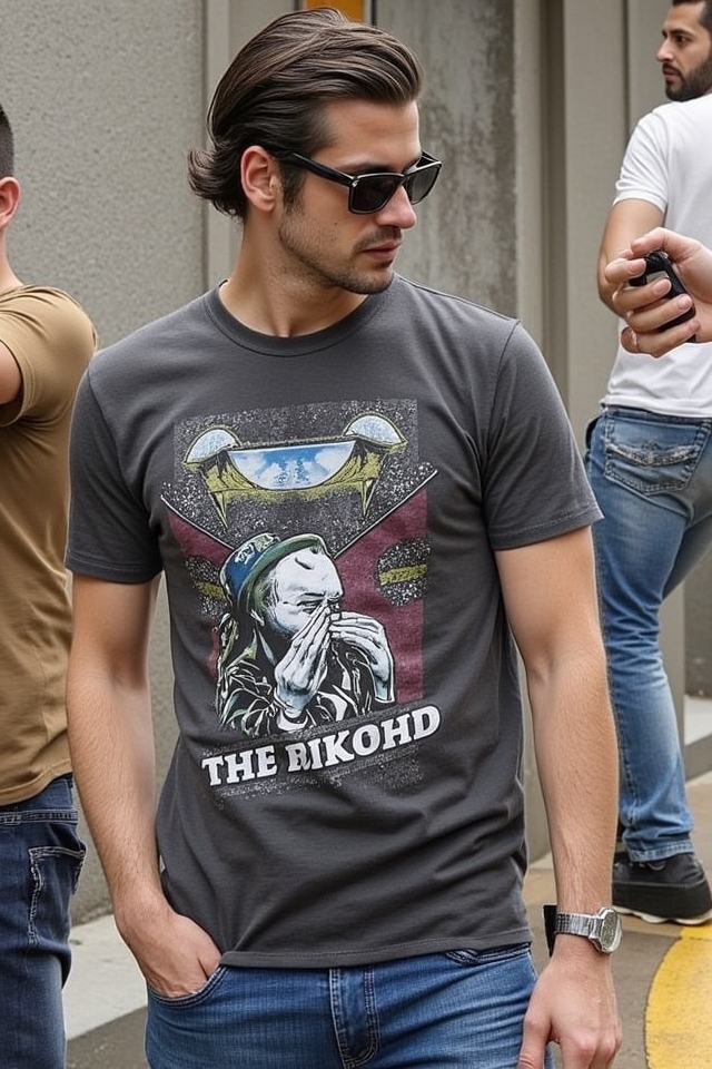 bold graphic tee statement