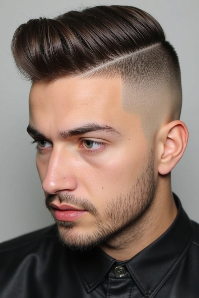 bold high taper contrast