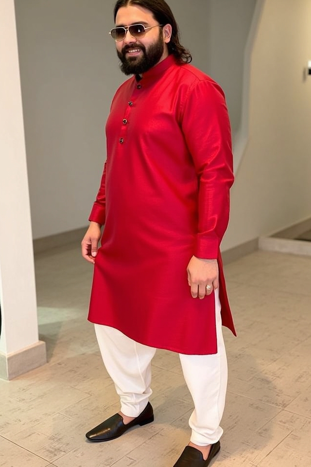 bold red statement style