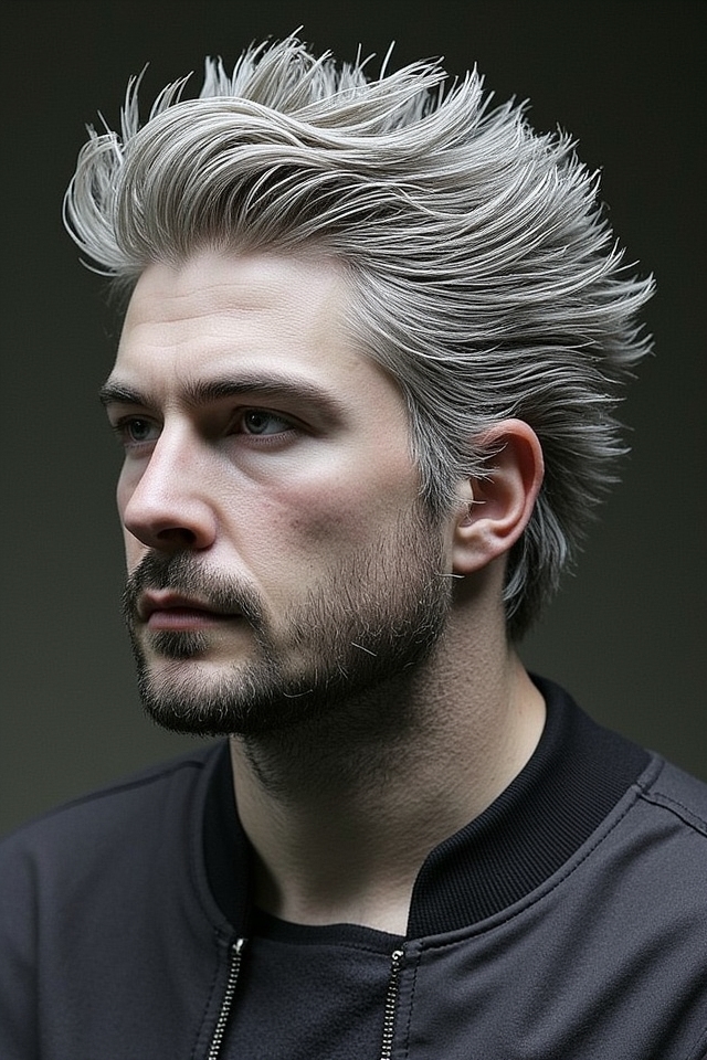 bold spiky flow style