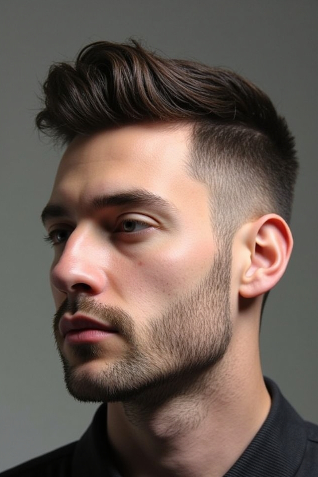 bold textured volume hairstyle