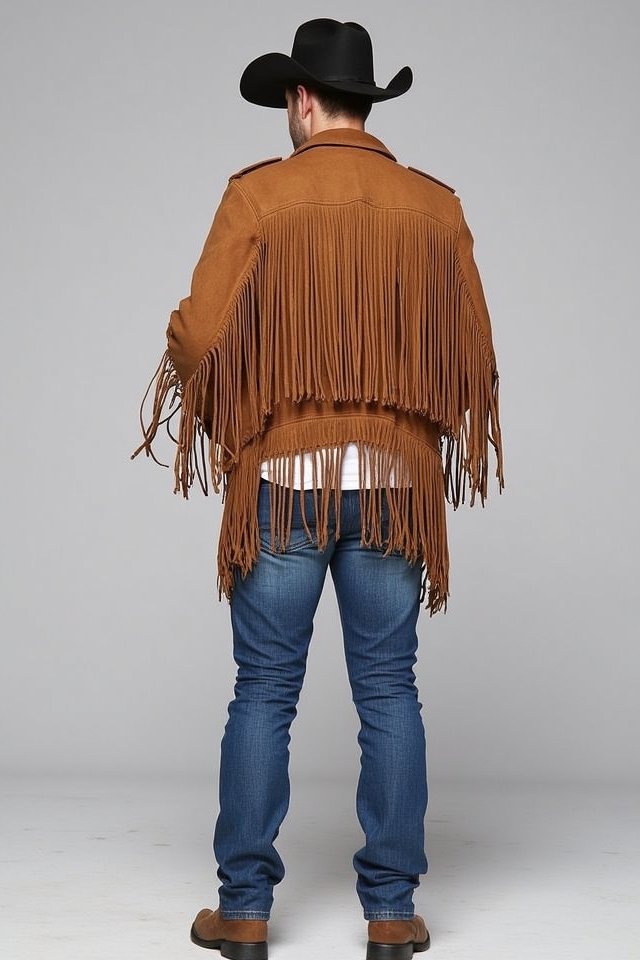 bold western fringe jacket