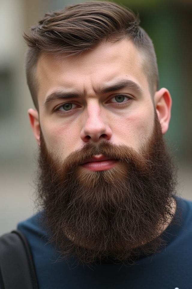 boxed beard for jawline
