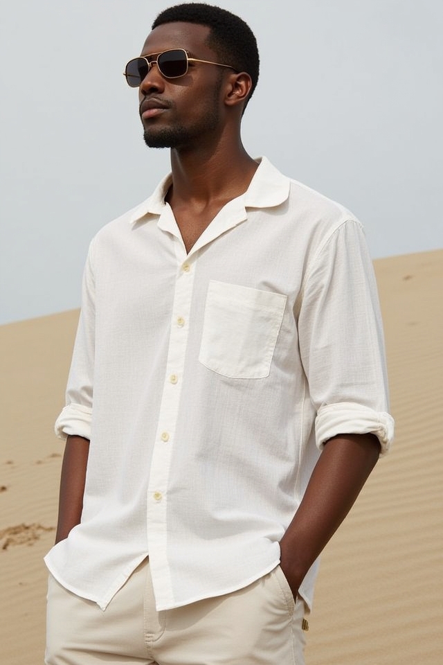 breezy linen travel ensemble