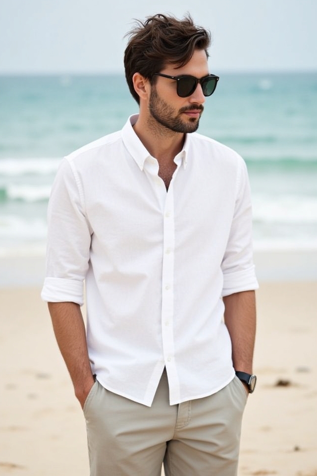 breezy white linen essential