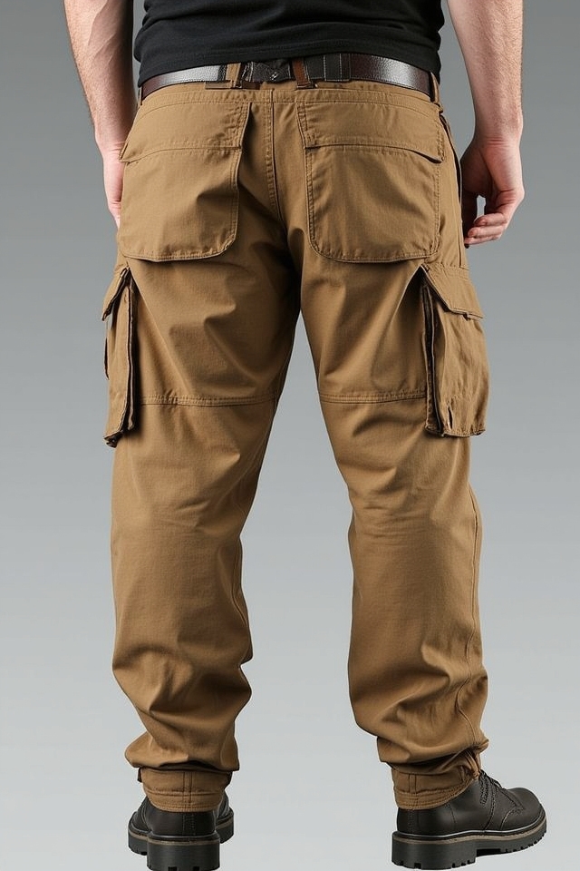 brown cargo streetwear essential