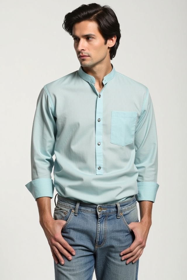 casual cotton kurta jeans