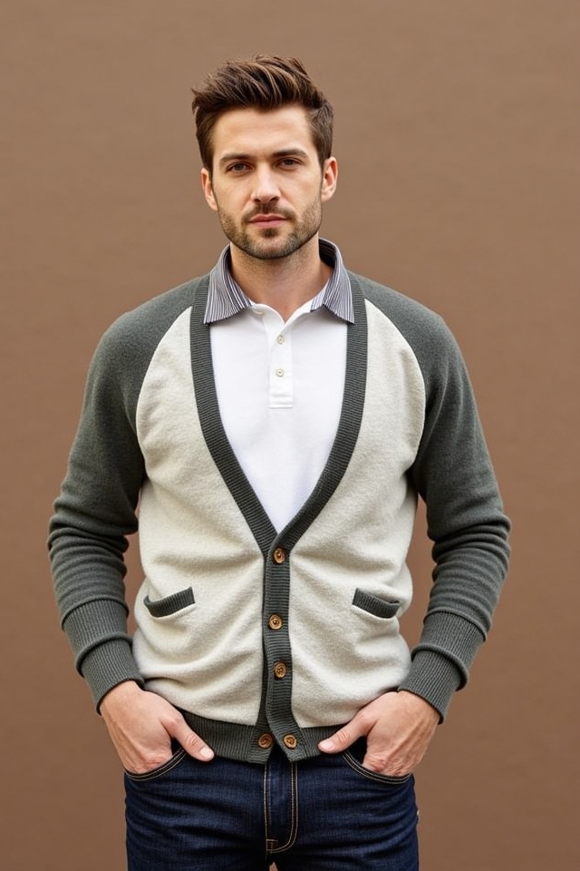 casual polished evening attire