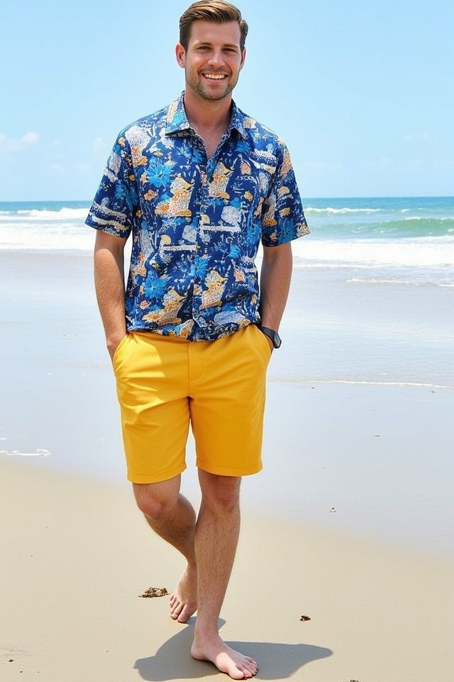 casual summer beach attire