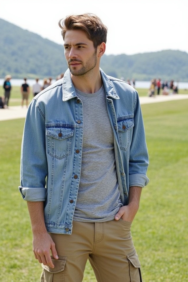 casual summer comfort outfit