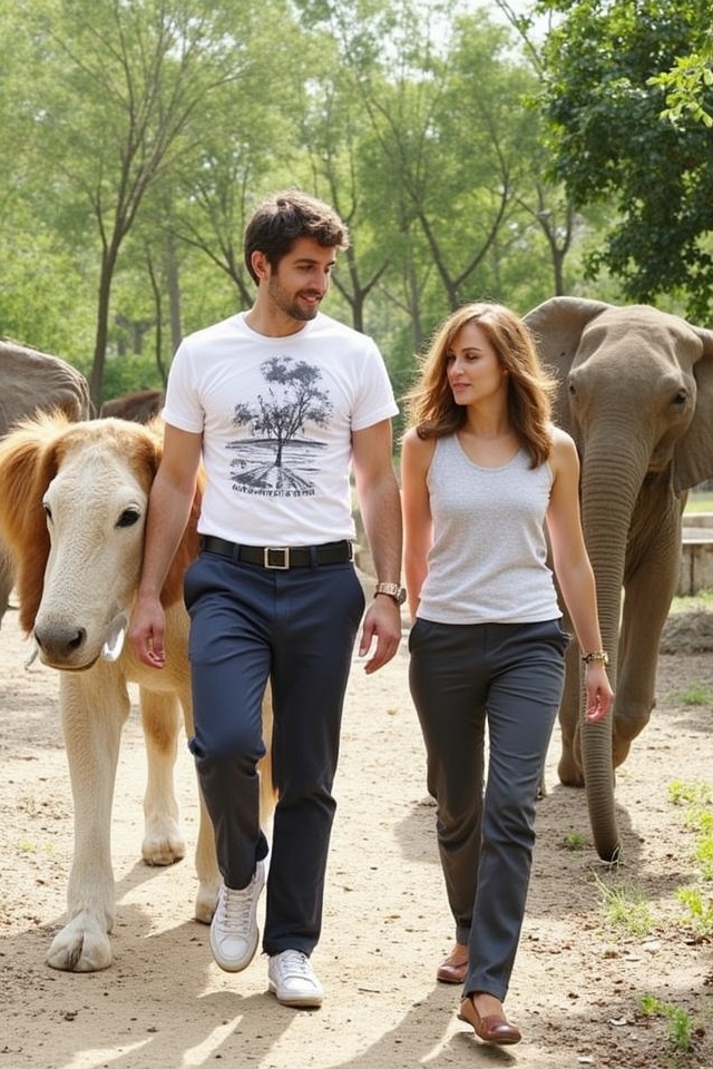casual t shirt chino outfit
