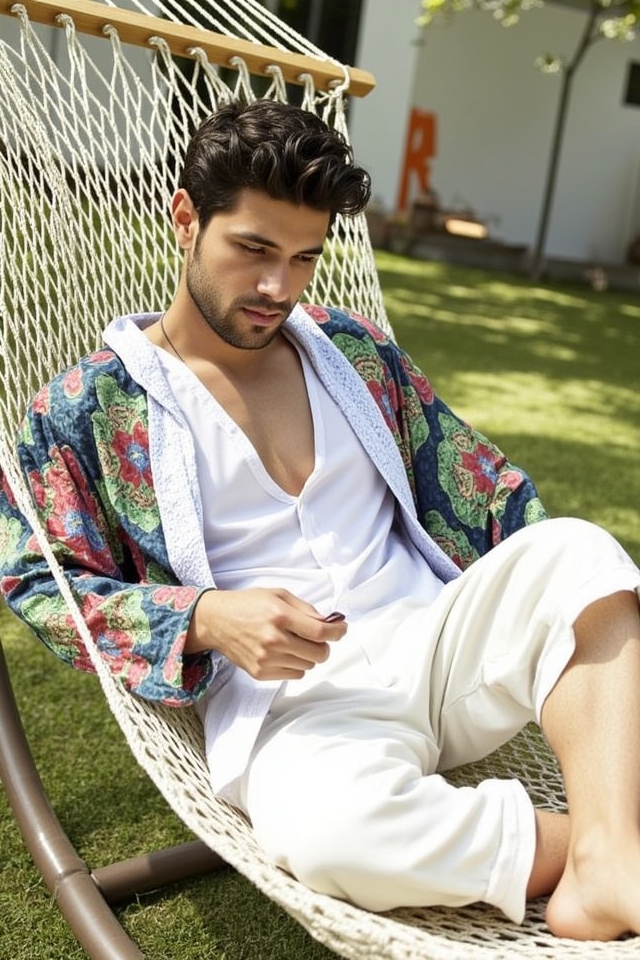 chic kimono comfy cotton