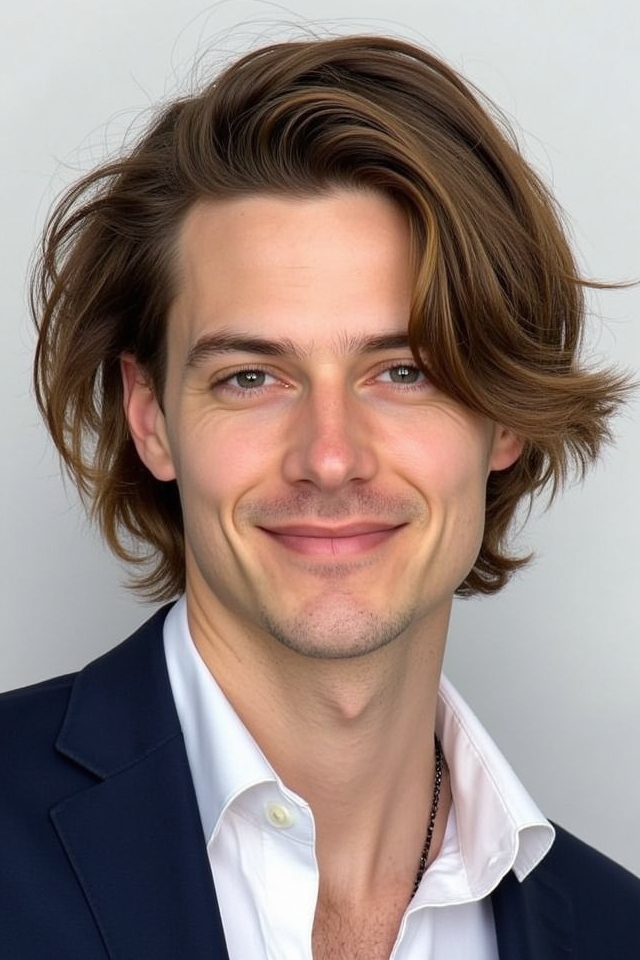 chic modern wavy lob