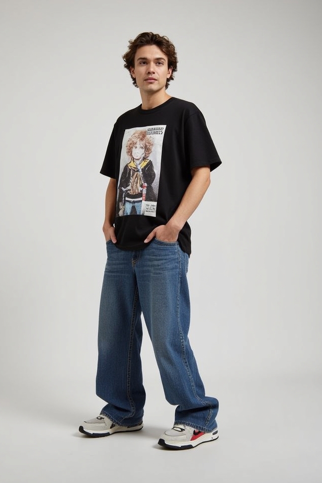 classic graphic tee combo