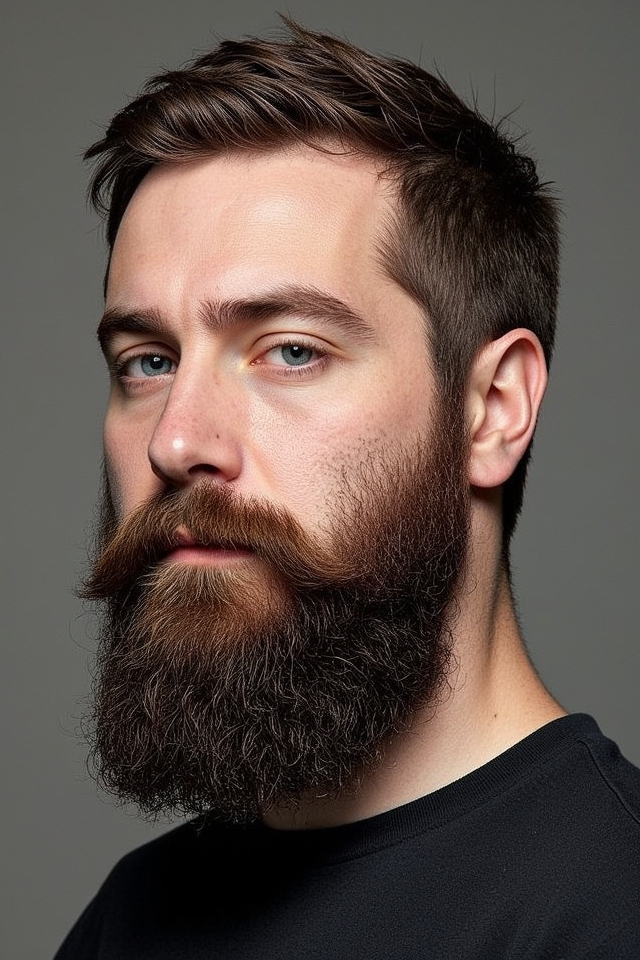 classic mature anchor beard
