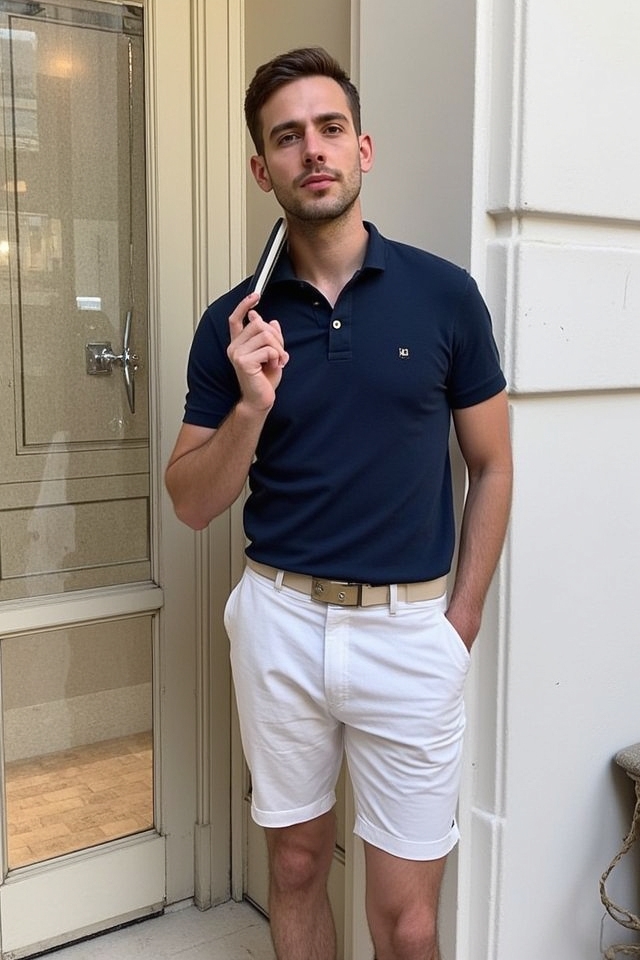 classic polo for elegance