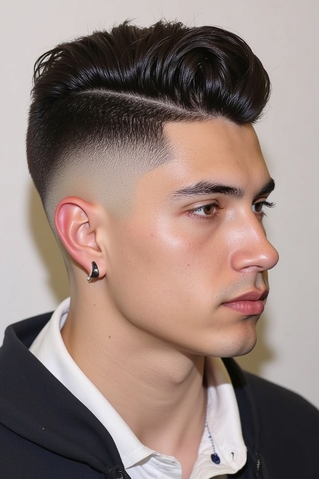 classic side sweep tapered