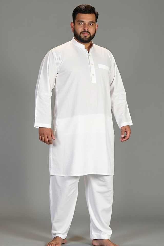 classic white kurta pajama