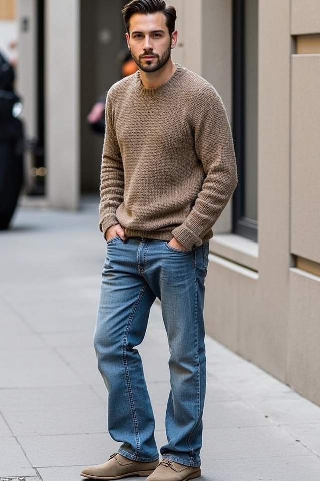 comfortable chic casual outfit