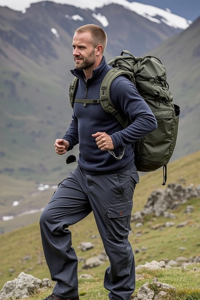 comfortable outdoor adventure ensemble