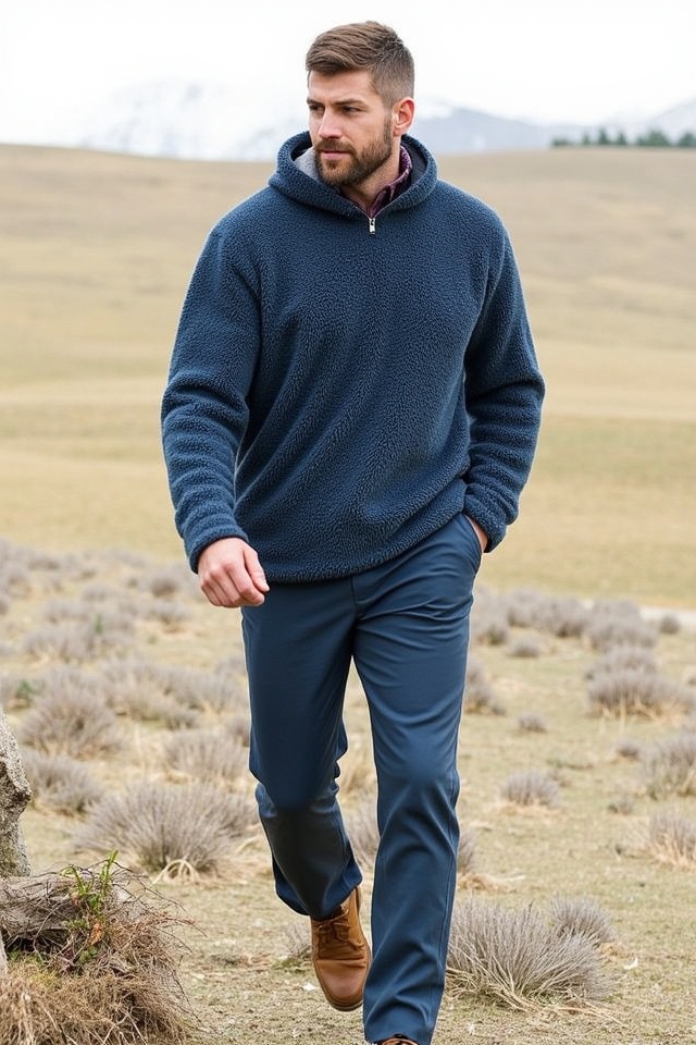 comfortable outdoor adventure outfit
