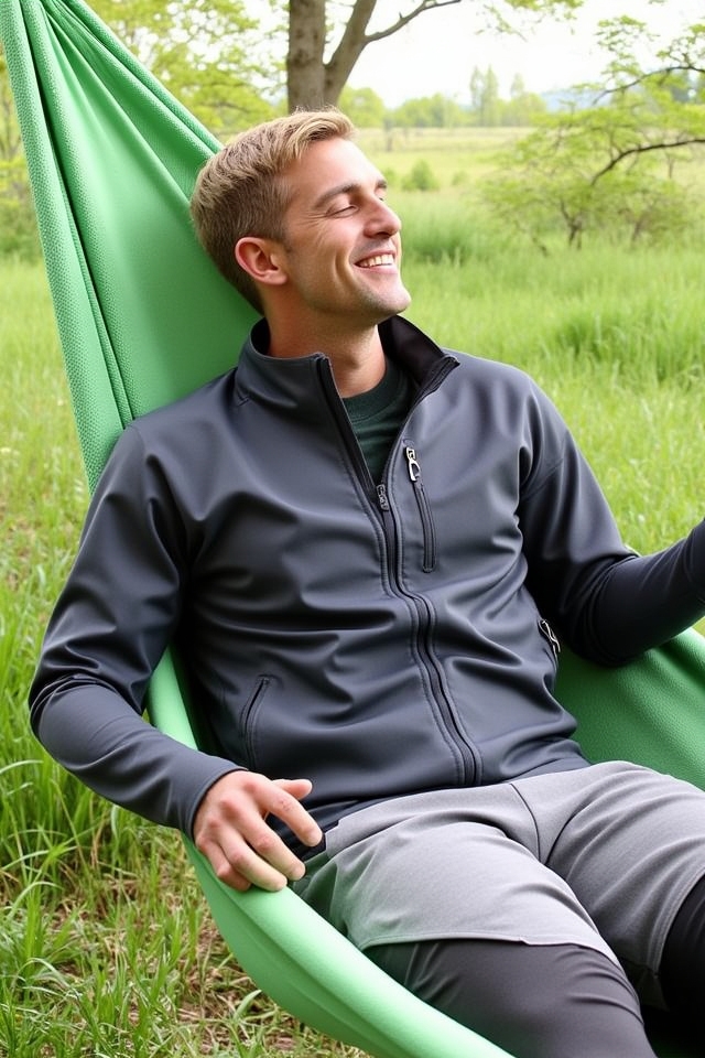 comfortable outdoor lounging outfit