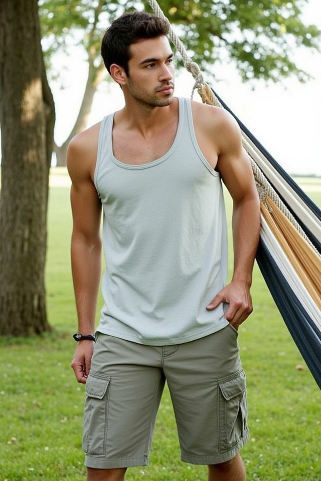 comfortable outdoor relaxation outfit